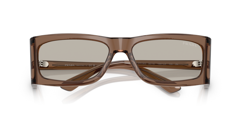 Prada PR B03S in Transparent Brown - Side View