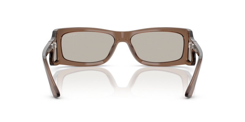 Prada PR B03S in Transparent Brown - Temple Detail
