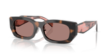 Mauve Tortoise / Light Brown (23A60B)