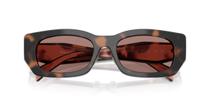 Mauve Tortoise / Light Brown (23A60B)