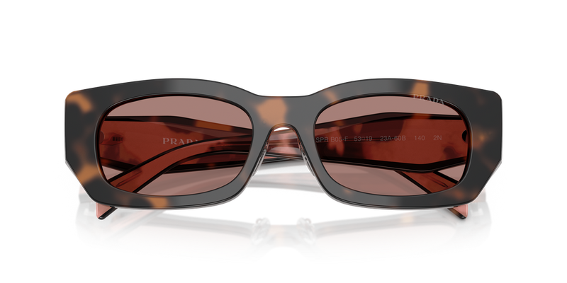 Prada PR B05SF in Mauve Tortoise - Alternate View