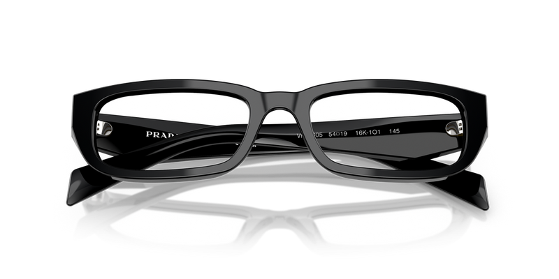 Prada PR B05V in Black/Silver Night - Side View