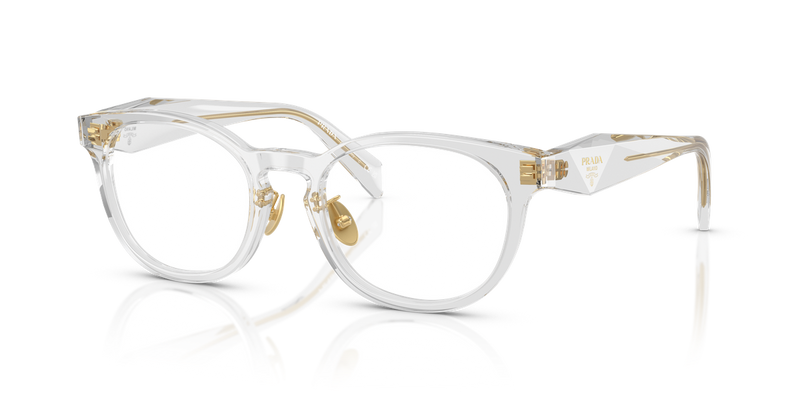Prada PR B06VD in Transparent Grey - Front View