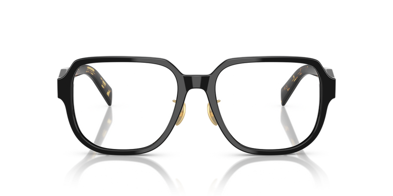 Prada PR B07VD in Black/Medium Tortoise / Demo Lens (3891O1) - Alternate View