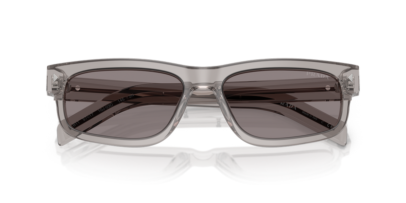 Prada PR B11S in Hematite / Grey (10J03D) - Side View