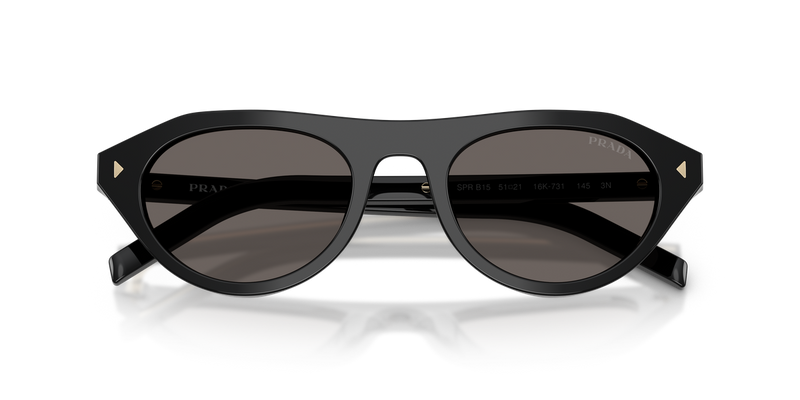 Prada PR B15S in Black / Dark Grey (16K731) - Alternate View