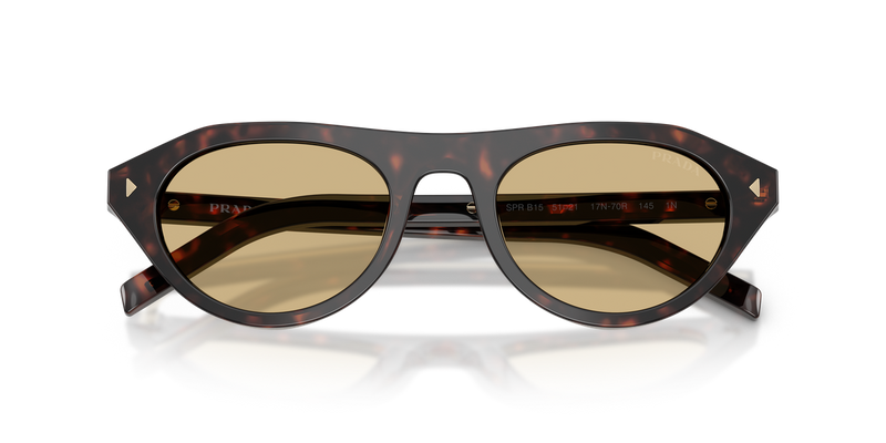 Prada PR B15S in Root Tortoise / Light Brown (17N70R) - Alternate View