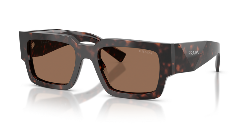 Prada PR B17S in Root Tortoise / Dark Brown (17N06B) - Alternate View