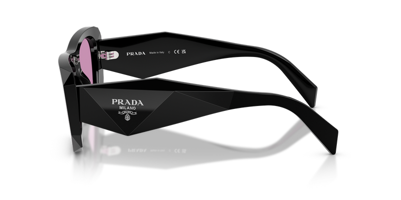 Prada PR B18S in Black / Purple (16K30G) - Alternate View