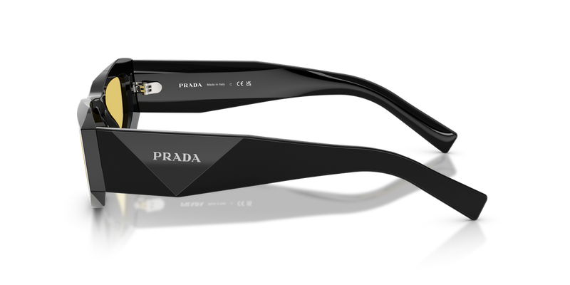 Prada PR B19SF in Black / Yellow (16K455) - Alternate View