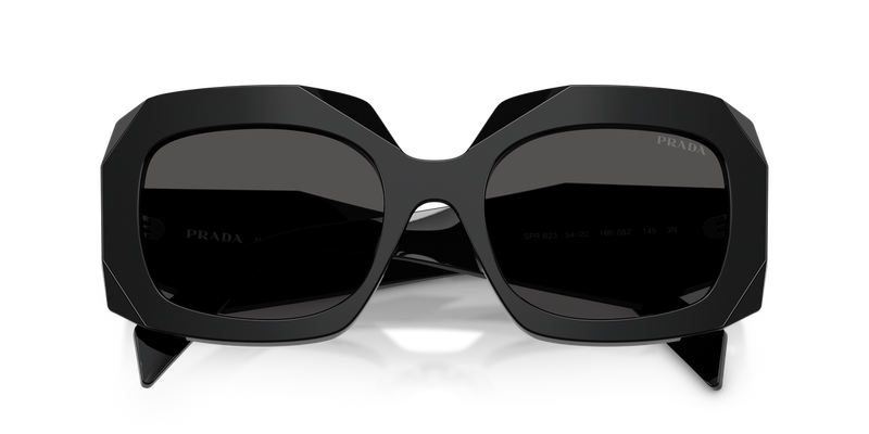 Prada PR B23S in Black / Dark Grey (16K08Z) - Side View
