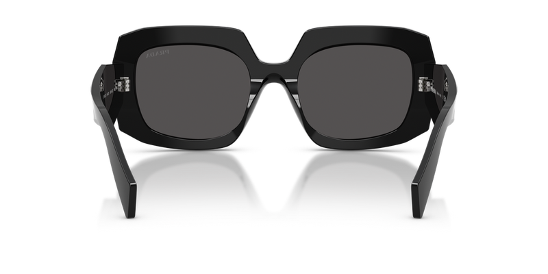 Prada PR B23S in Black / Dark Grey (16K08Z) - Temple Detail