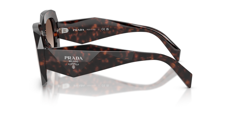 Prada PR B23S in Root Tortoise / Brown Gradient (17N10S) - Alternate View