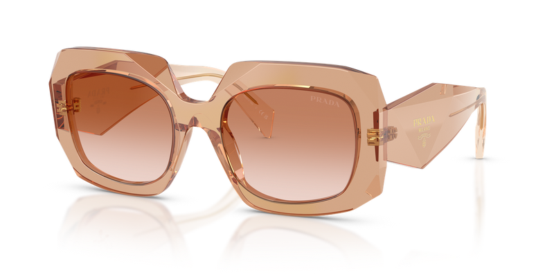 Prada PR B23S in Chocolate / Brown Gradient (28E50S) - Alternate View