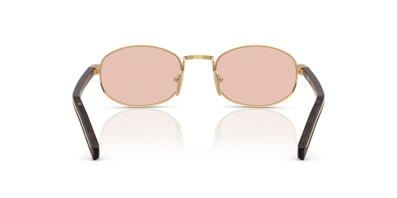 Prada PR B53S in Gold / Pink (5AK50V) - Temple Detail