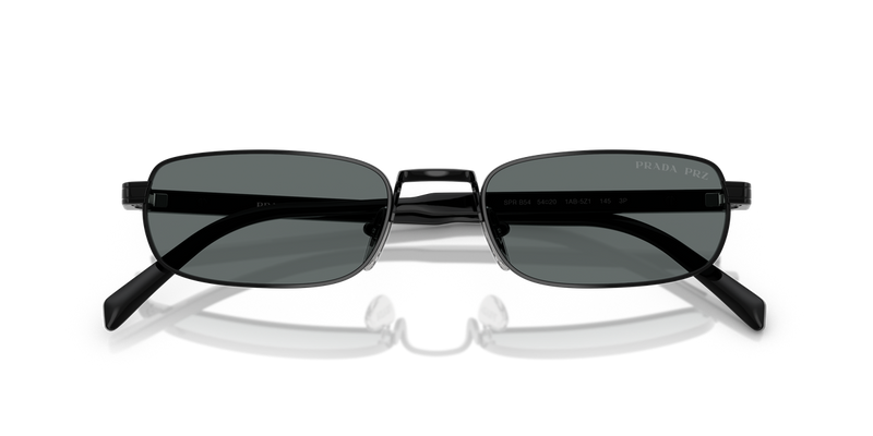 Prada PR B54S in Black / Dark Grey Polarized (1AB5Z1) - Alternate View
