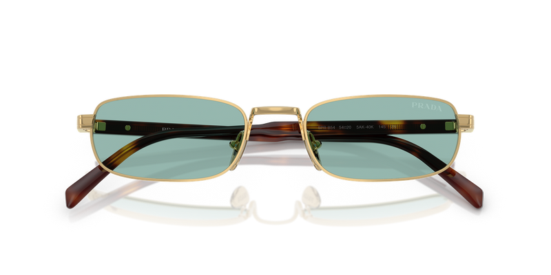 Prada PR B54S in Gold / Petrol Green (5AK40K) - Alternate View