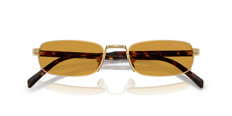 Prada PR B54S in Gold / Dark Honey (5AK50P) - Alternate View