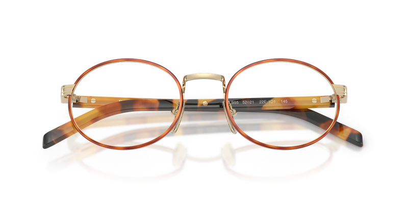 Prada PR B55V in Pale Gold/Honey Havana / Demo Lens (22E1O1) - Alternate View