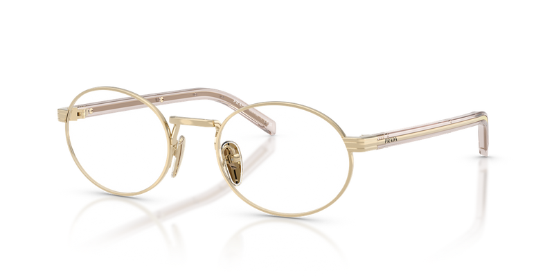 Prada PR B55V in Pale Gold / Demo Lens (ZVN1O1) - Alternate View