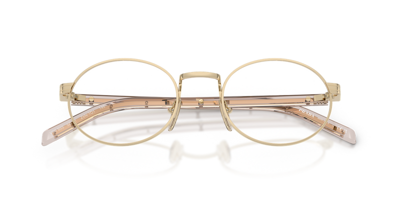Prada PR B55V in Pale Gold / Demo Lens (ZVN1O1) - Alternate View