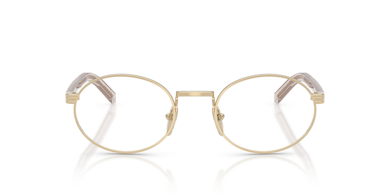 Prada PR B55V in Pale Gold / Demo Lens (ZVN1O1) - Alternate View