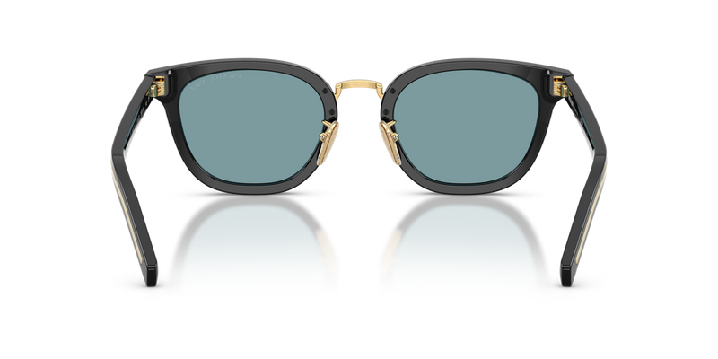 Prada PR C01SD in Black / Green Polarized (16K04D) - Temple Detail