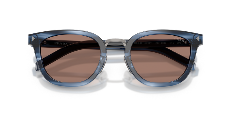 Prada PR C01SD in Blue Havana / Brown (26F05D) - Alternate View