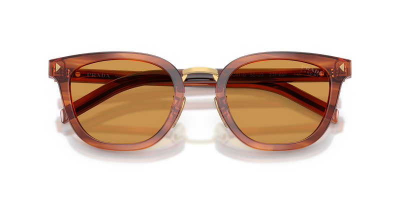 Prada PR C01SD in Havana Cognac / Photogrey Extra Yellow (27F60F) - Alternate View