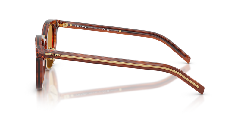 Prada PR C01SD in Havana Cognac / Photogrey Extra Yellow (27F60F) - Alternate View