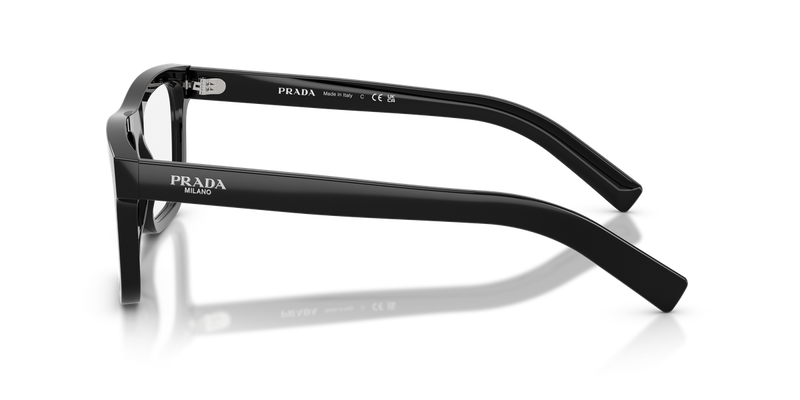 Prada PR C03VF in Black / Demo Lens (16K1O1) - Back View