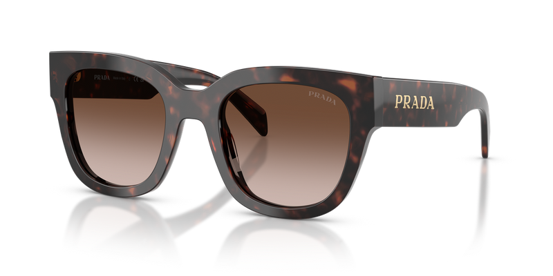 Prada PR C04SF in Root Tortoise / Brown Gradient (17N80A) - Alternate View