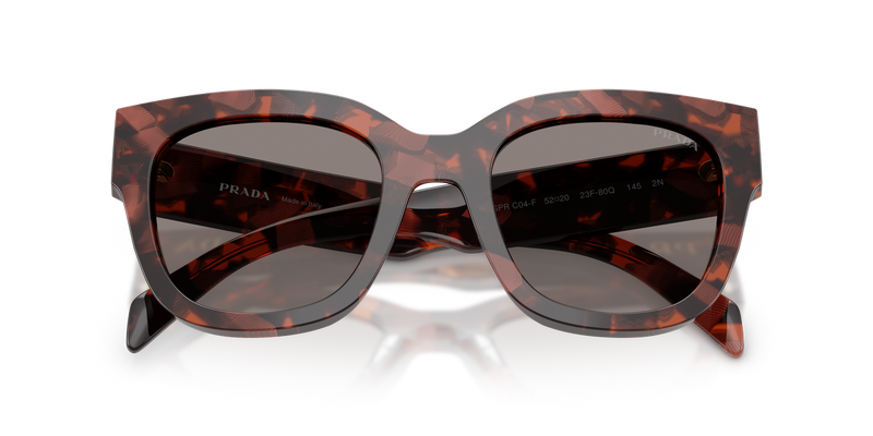 Prada PR C04SF in Amaranth Tortoise / Dark Grey (23F80Q) - Alternate View