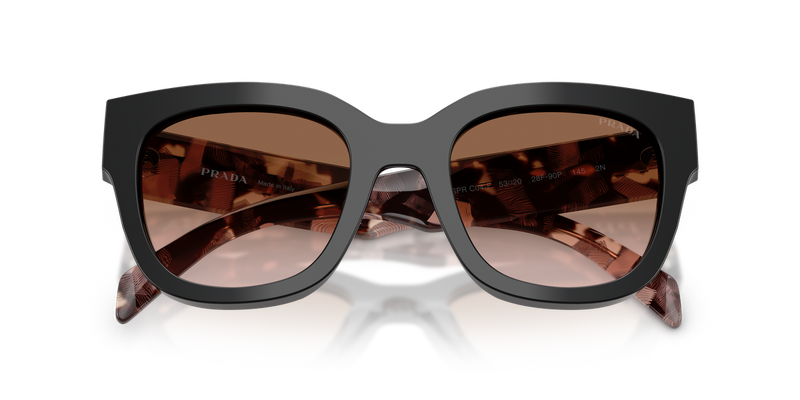 Prada PR C04SF in Black / Brown Gradient (28F90P) - Alternate View