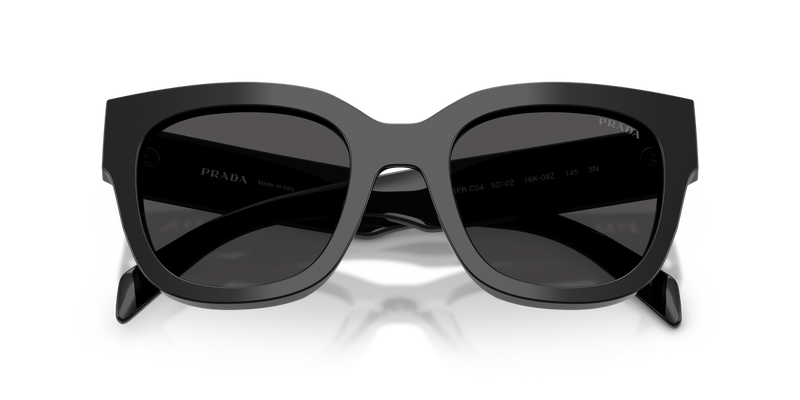 Prada PR C04S in Black / Dark Grey (16K08Z) - Side View