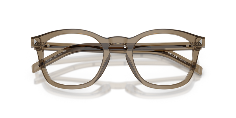 Prada PR C04V in Transparent Terra / Demo Lens (18T1O1) - Alternate View