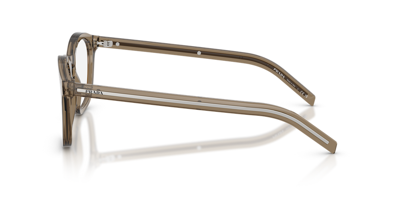 Prada PR C04V in Transparent Terra / Demo Lens (18T1O1) - Alternate View