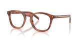 Striped Cognac / Demo Lens (27F1O1)
