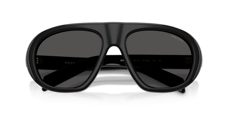 Prada PR C05SF in Black / Dark Grey (16K08Z) - Side View