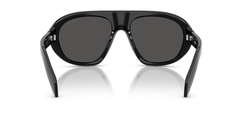 Prada PR C05SF in Black / Dark Grey (16K08Z) - Temple Detail