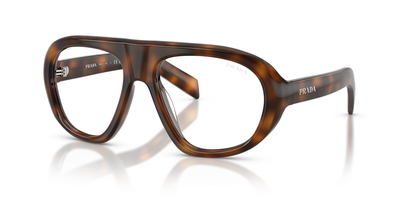 Prada PR C05SF in Juniper Tortoise / Clear Blue-Violet Light Filter (20D08N) - Alternate View