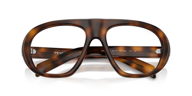 Prada PR C05SF in Juniper Tortoise / Clear Blue-Violet Light Filter (20D08N) - Alternate View