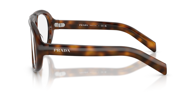 Prada PR C05SF in Juniper Tortoise / Clear Blue-Violet Light Filter (20D08N) - Alternate View