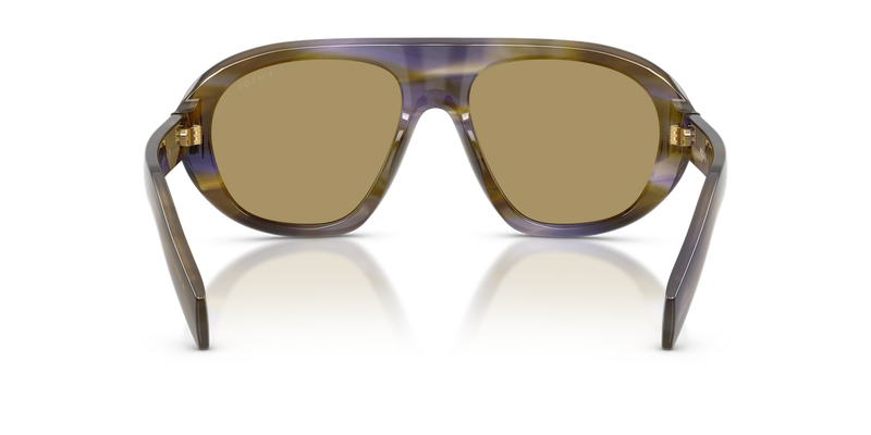 Prada PR C05SF in Striped Lagoon / Green Olive (23G70G) - Alternate View