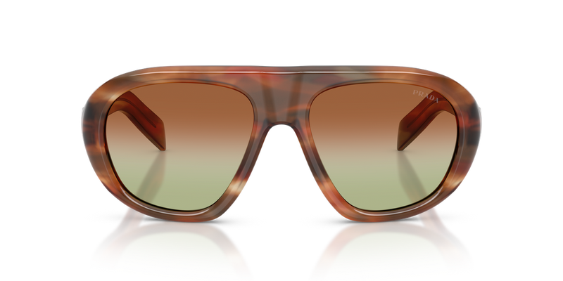 Prada PR C05SF in Striped Oak / Green/Brown (24G70T) - Alternate View
