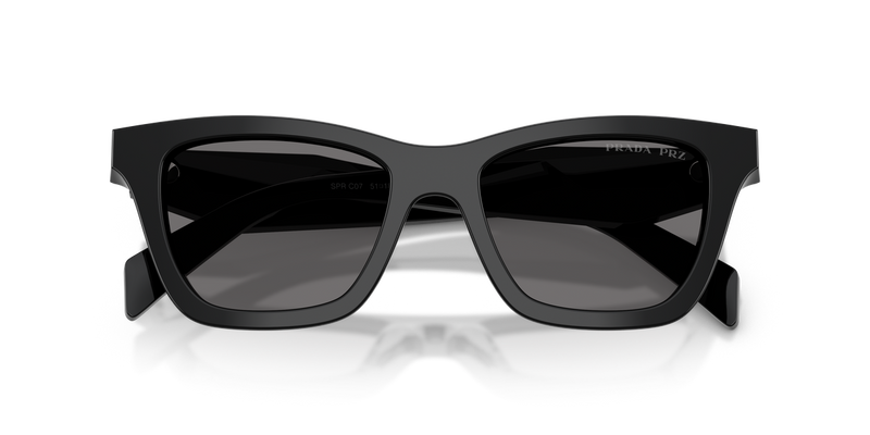 Prada PR C07S in Black / Dark Grey Polarized (16K90T) - Alternate View