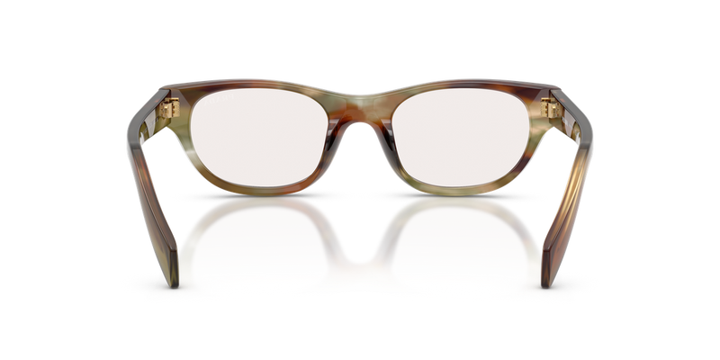 Prada PR C08S in Striped Fall / Champagne Flash Bio (27J20X) - Alternate View