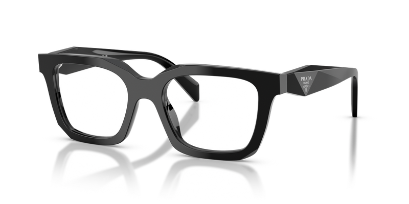 Prada PR C08VF in Black / Demo Lens (16K1O1) - Front View