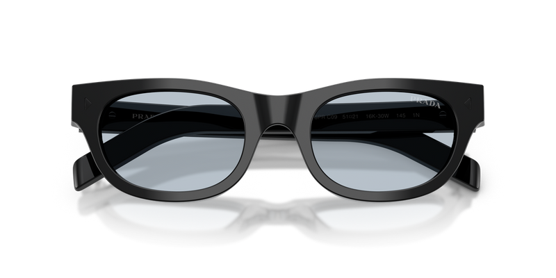 Prada PR C09S in Black / Blue/Grey (16K30W) - Alternate View