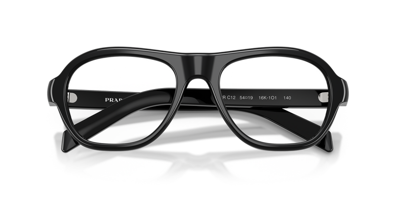 Prada PR C12V in Black / Demo Lens (16K1O1) - Side View